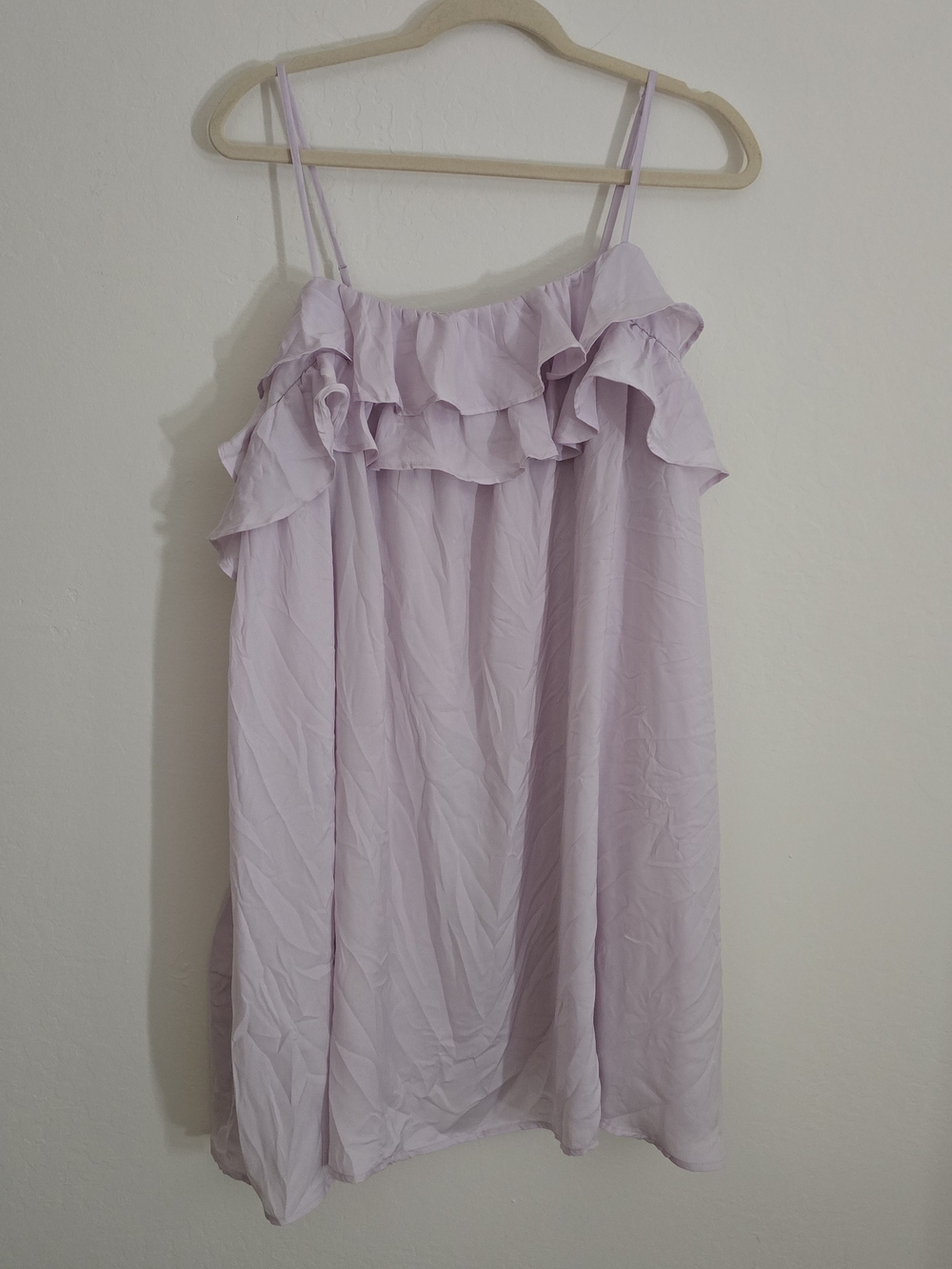 Old Navy Lilac Elastic Waist Slip Dress